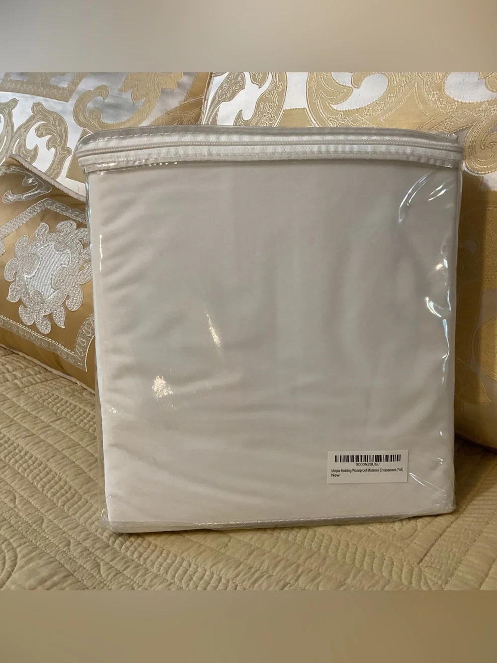 NEW SET OF UTOPIA BEDDING FULL SIZE BOX SPRING & FULL SIZE MATTRESS ENCASEMENTS